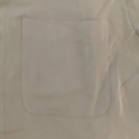 Claiborne Men's moss green micro stripe 100% silk camp shirt size L button up - Picture 3 of 6